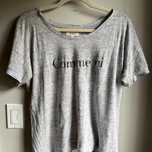 FRENCH SAYING MADEWELL TEE - Picture 1 of 2